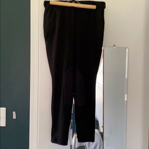 Tough Rider black horse riding pants